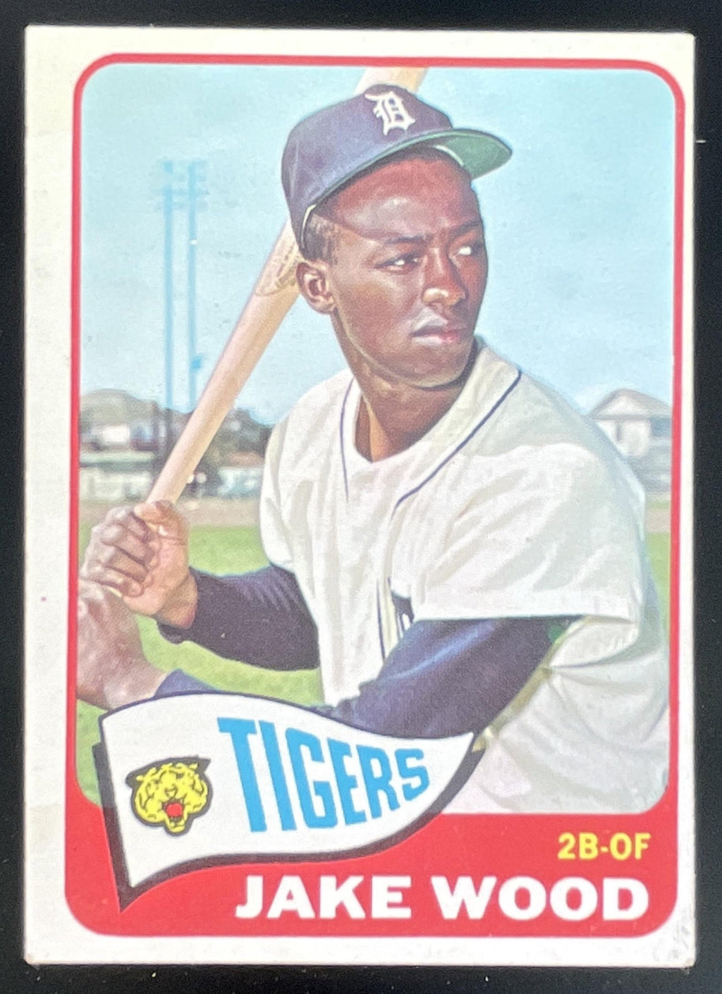 1965 Topps #547 Jake Wood product image 1, provided for visual reference and product detail review