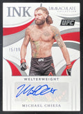 2021 Immaculate Collection UFC Immaculate Ink #II-MCS Michael Chiesa Auto /99 product image 1, provided for visual reference