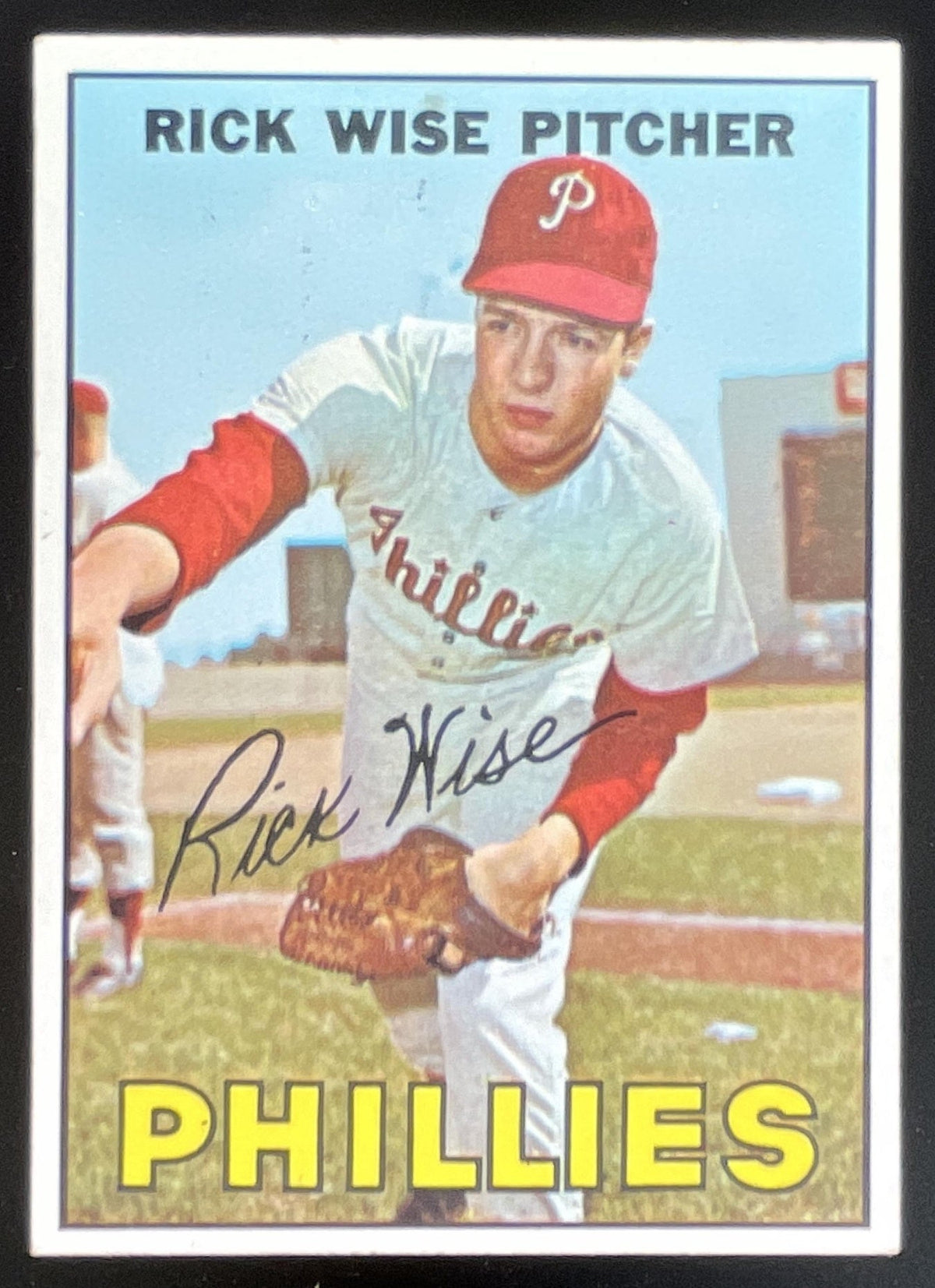 1967 Topps #37 Rick Wise product image 1, provided for visual reference and product detail review