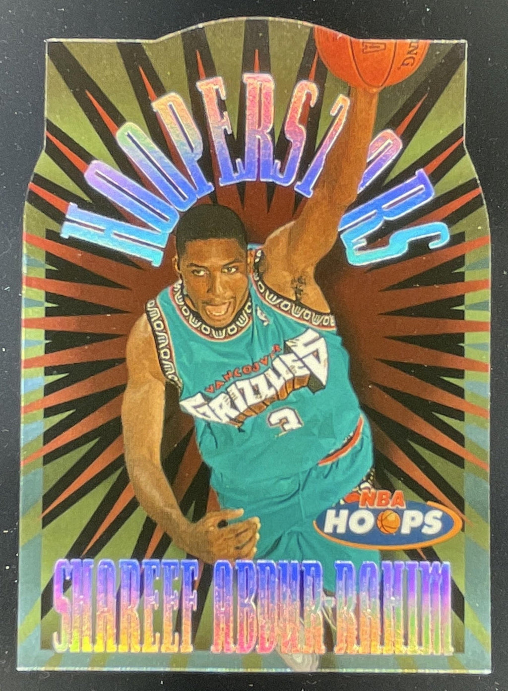1997-98 Hoops HOOPerstars #10 Shareef Abdur-Rahim product image 1, provided for visual reference and product detail review