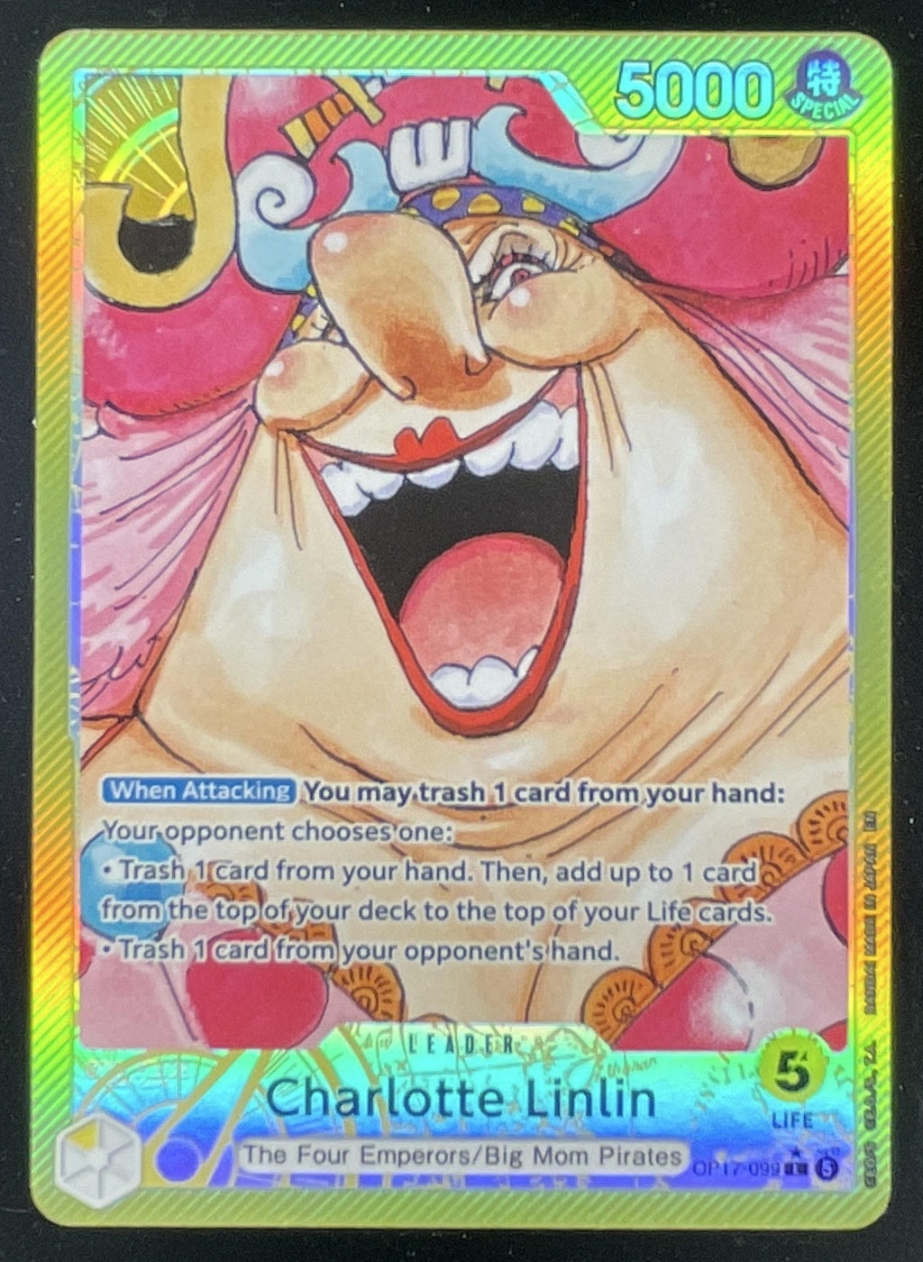 2026 One Piece The Worlds Strongest Warriors Alternate Art #099 Charlotte Linlin product image 1, provided for visual