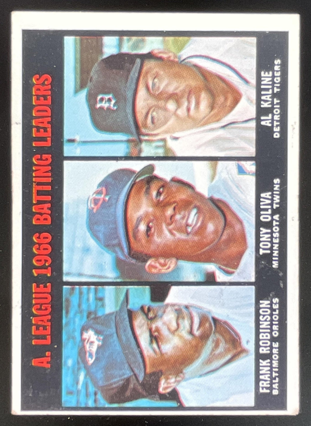 1967 Topps #239 American League Frank Robinson Tony Oliva Al Kaline product image 1, provided for visual reference and