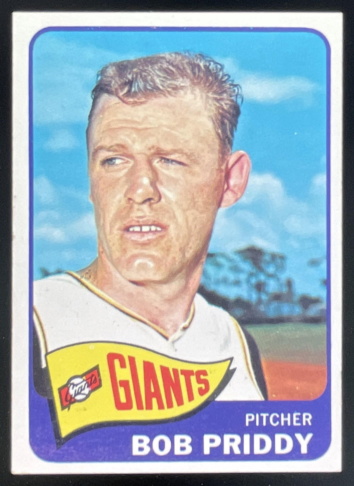 1965 Topps #482 Bob Priddy product image 1, provided for visual reference and product detail review