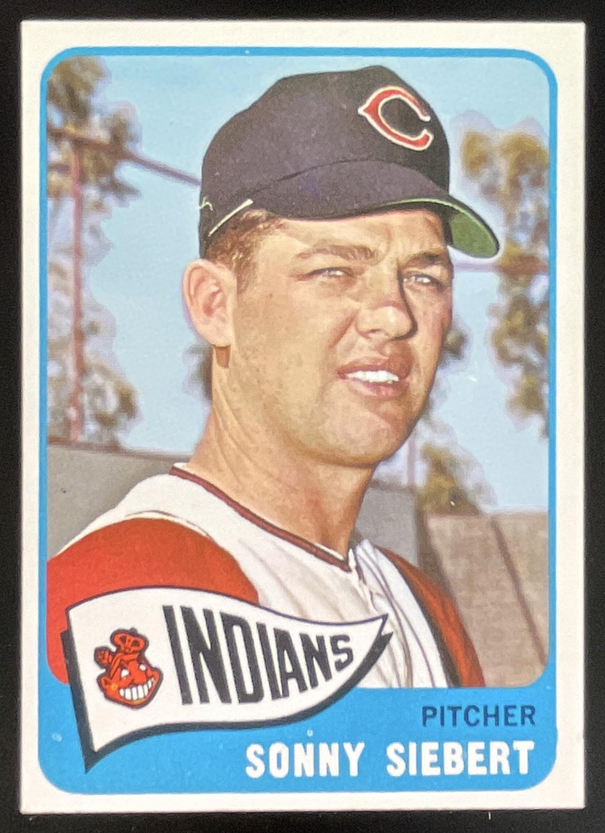 1965 Topps #96 Sonny Siebert product image 1, provided for visual reference and product detail review