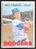 1967 Topps #218 Wes Parker product image 1, provided for visual reference and product detail review