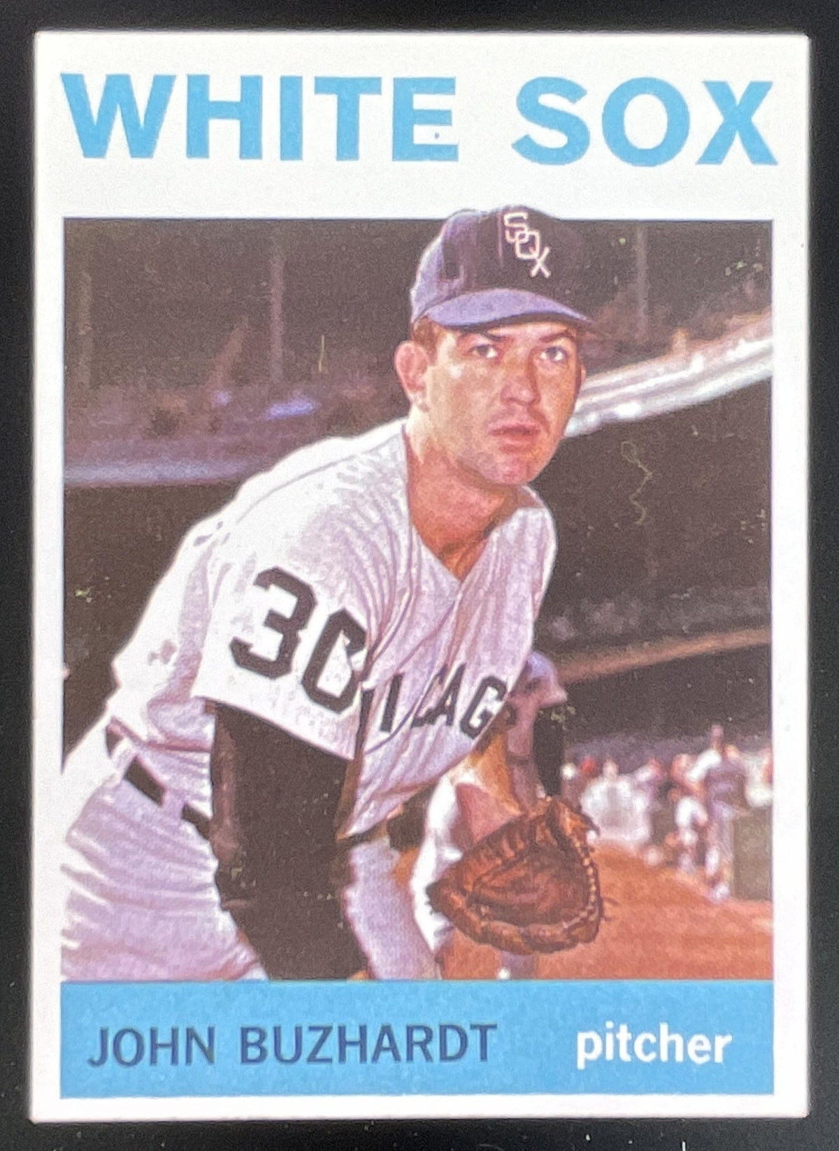 1964 Topps #323 John Buzhardt product image 1, provided for visual reference and product detail review