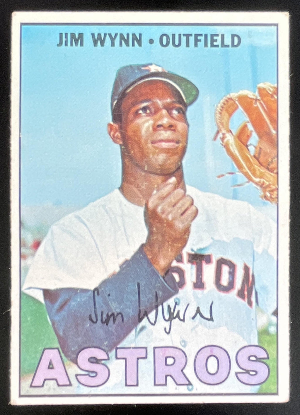 1967 Topps #390 Jim Wynn product image 1, provided for visual reference and product detail review