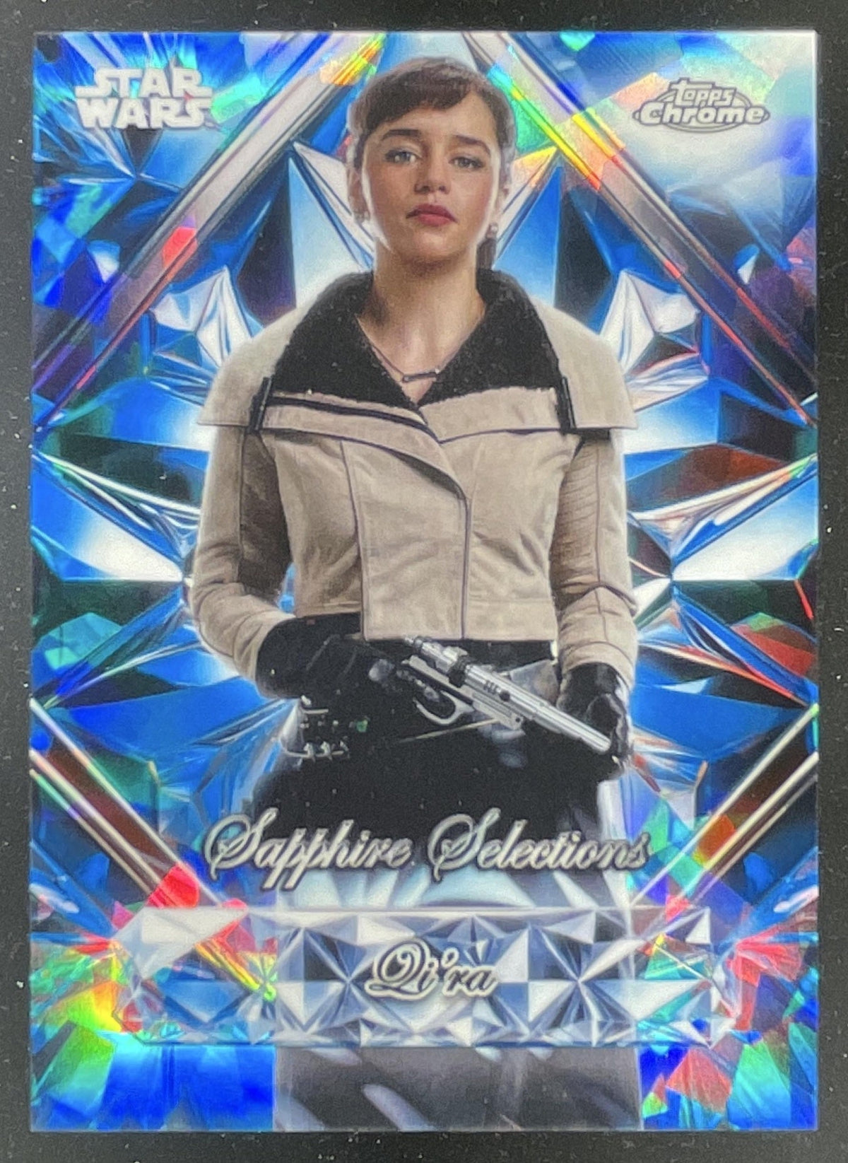 2025 Topps Chrome Star Wars Sapphire Selections #SS-9 Qi'ra product image 1, provided for visual reference and product