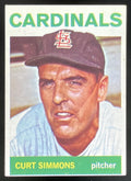 1964 Topps #385 Curt Simmons product image 1, provided for visual reference and product detail review