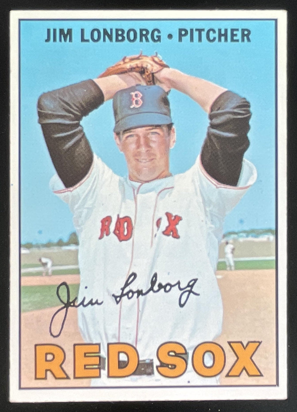 1967 Topps #371 Jim Lonborg product image 1, provided for visual reference and product detail review