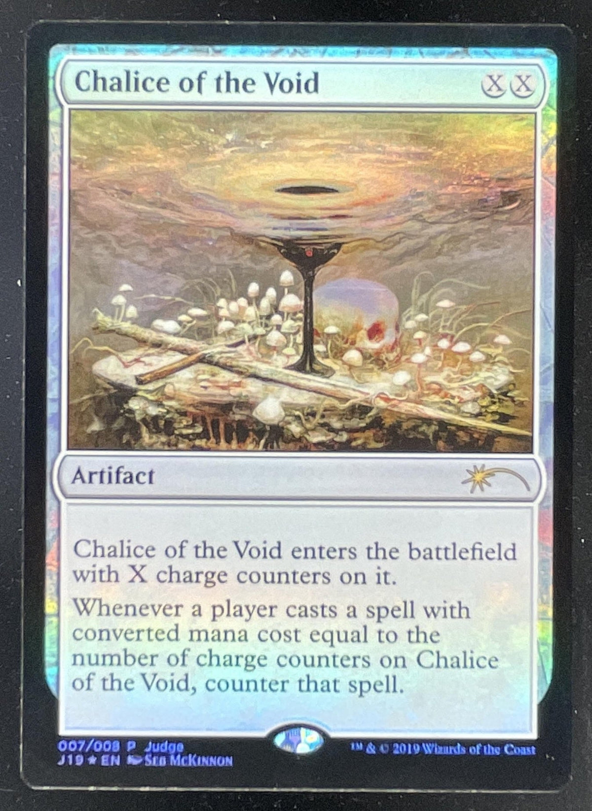 2019 Magic: The Gathering Judge Gift Promos #7 Chalice of the Void product image 1, provided for visual reference and