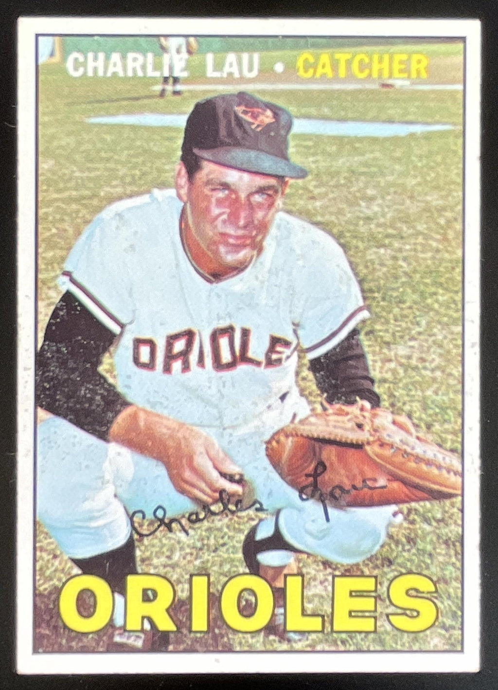 1967 Topps #329 Charley Lau product image 1, provided for visual reference and product detail review