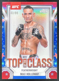 2025 Topps UFC Chrome Top of the Class Red, White & Blue #TTC-8 Max Holloway /88 product image 1, provided for visual