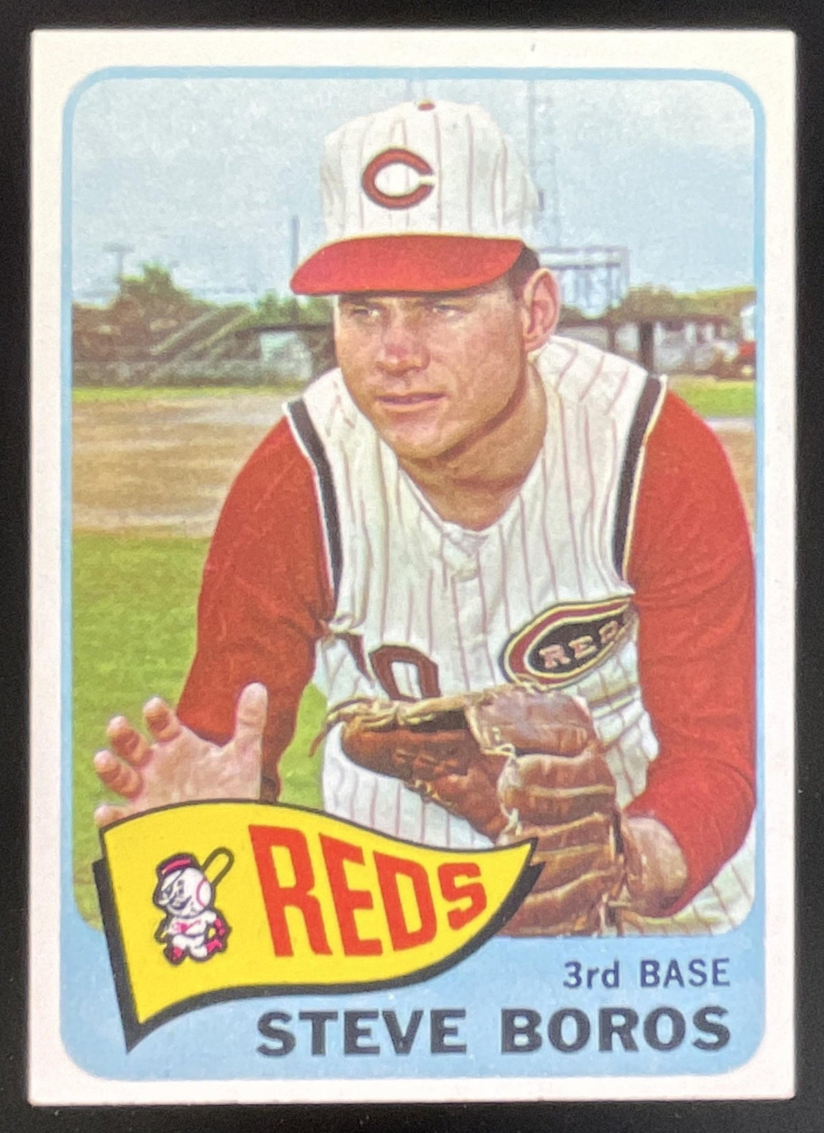 1965 Topps #102 Steve Boros product image 1, provided for visual reference and product detail review