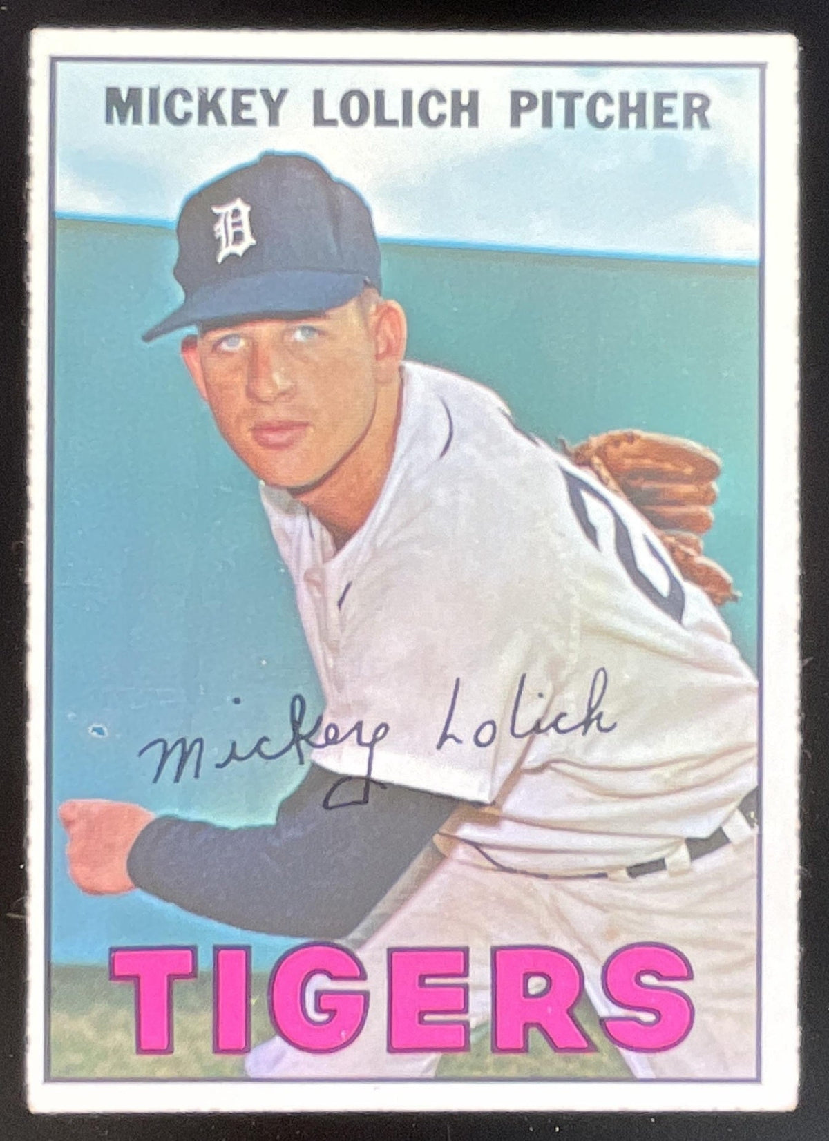 1967 Topps #88 Mickey Lolich product image 1, provided for visual reference and product detail review