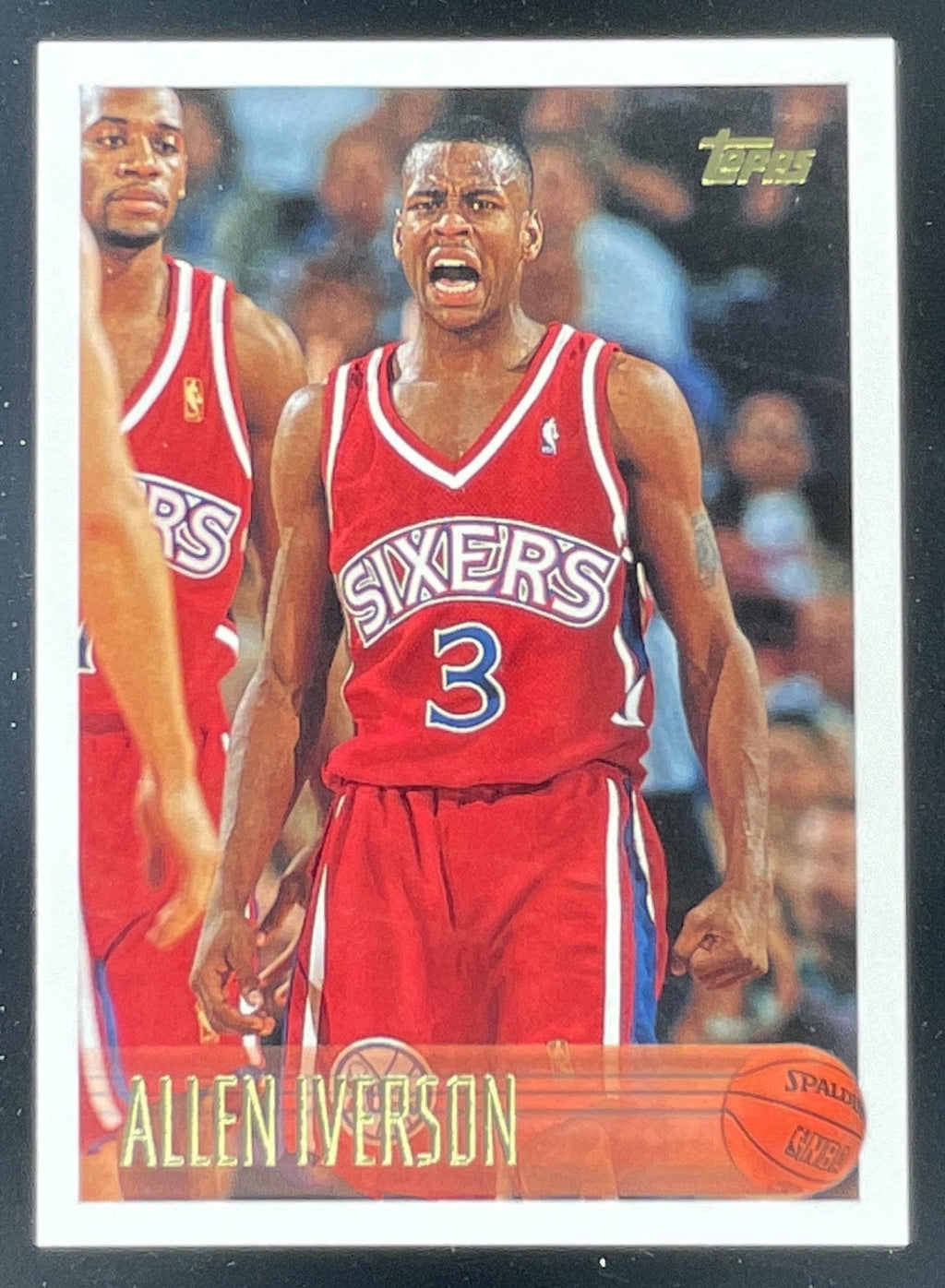 1996-97 Topps #171 Allen Iverson RC product image 1, provided for visual reference and product detail review