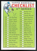 1964 Topps #274 4th Series Checklist: 265-352 product image 1, provided for visual reference and product detail review