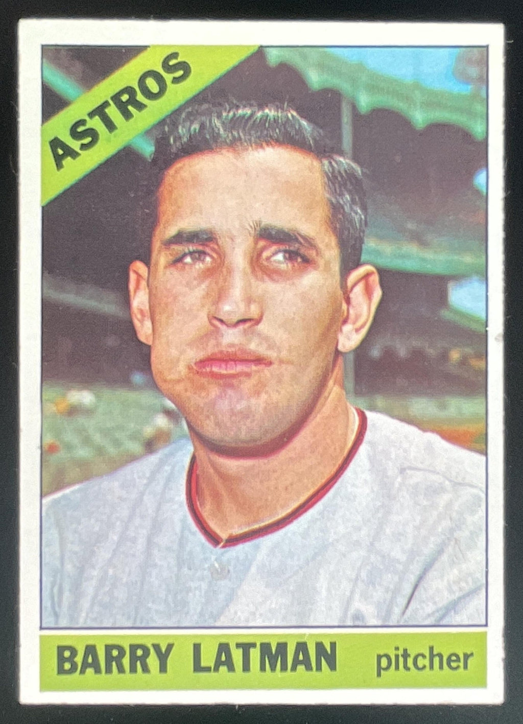 1966 Topps #451 Barry Latman product image 1, provided for visual reference and product detail review