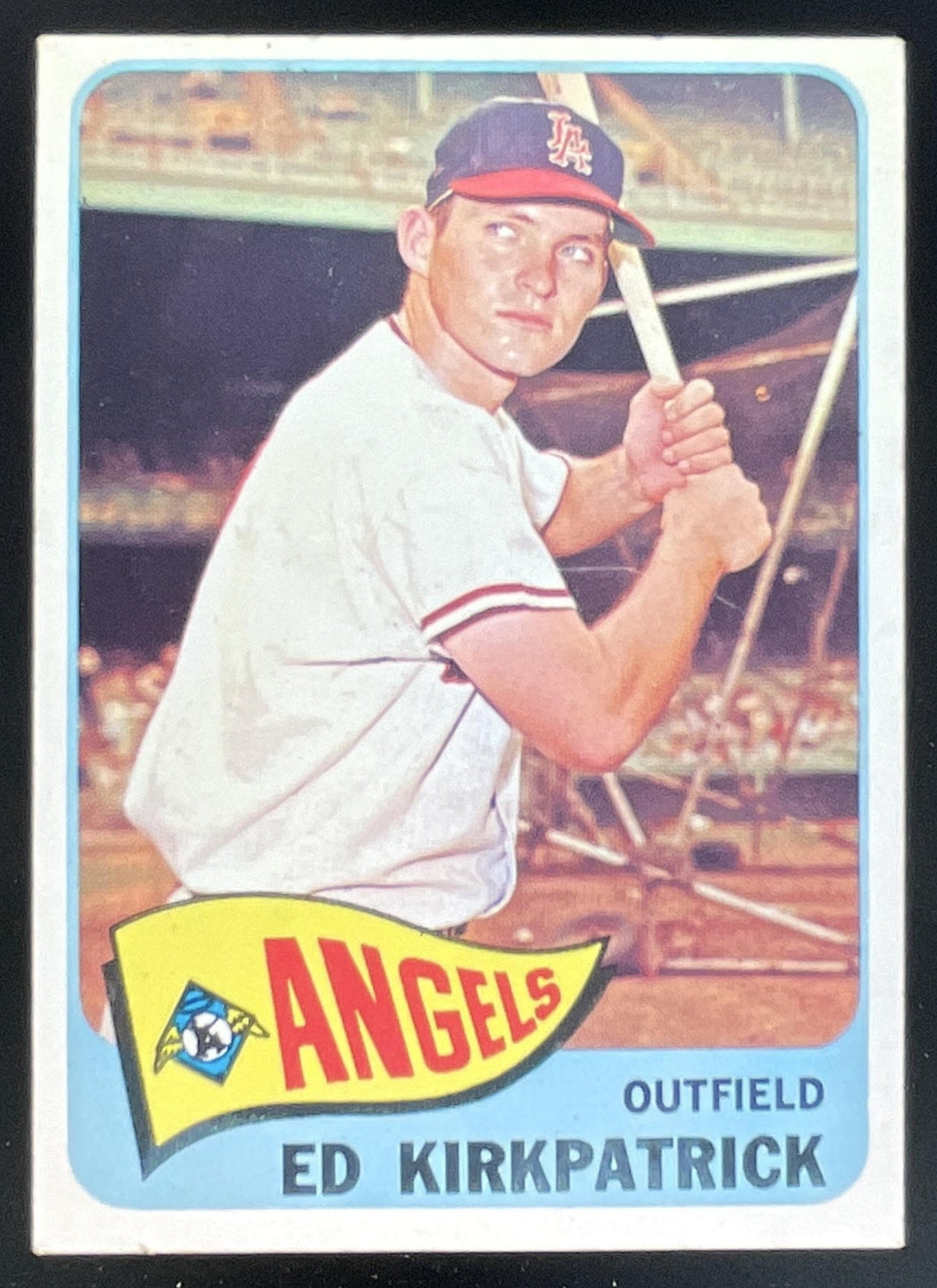 1965 Topps #393 Ed Kirkpatrick product image 1, provided for visual reference and product detail review
