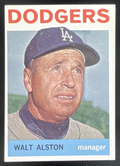 1964 Topps #101 Walt Alston product image 1, provided for visual reference and product detail review