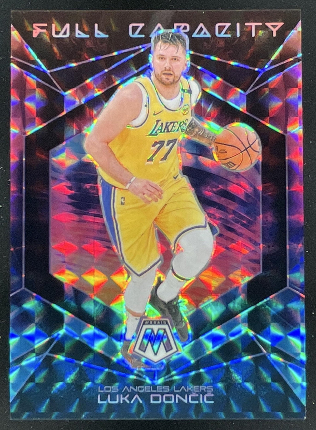 2024-25 Panini Mosaic Full Capacity #22 Luka Doncic product image 1, provided for visual reference and product detail review