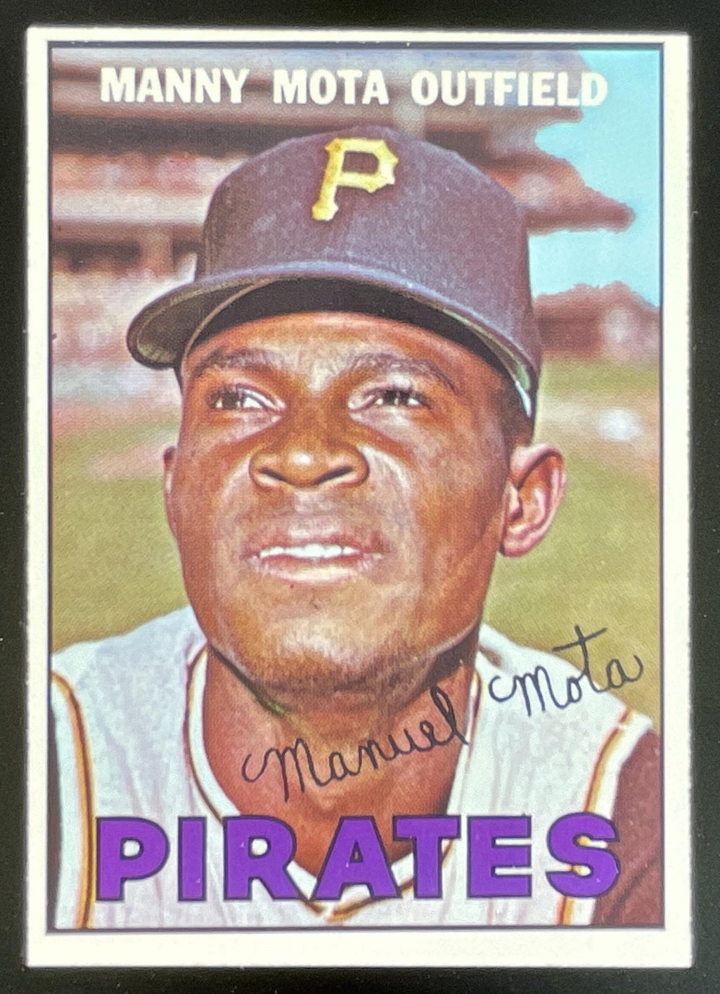 1967 Topps #66 Manny Mota product image 1, provided for visual reference and product detail review