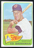 1965 Topps #417 Ed Brinkman product image 1, provided for visual reference and product detail review