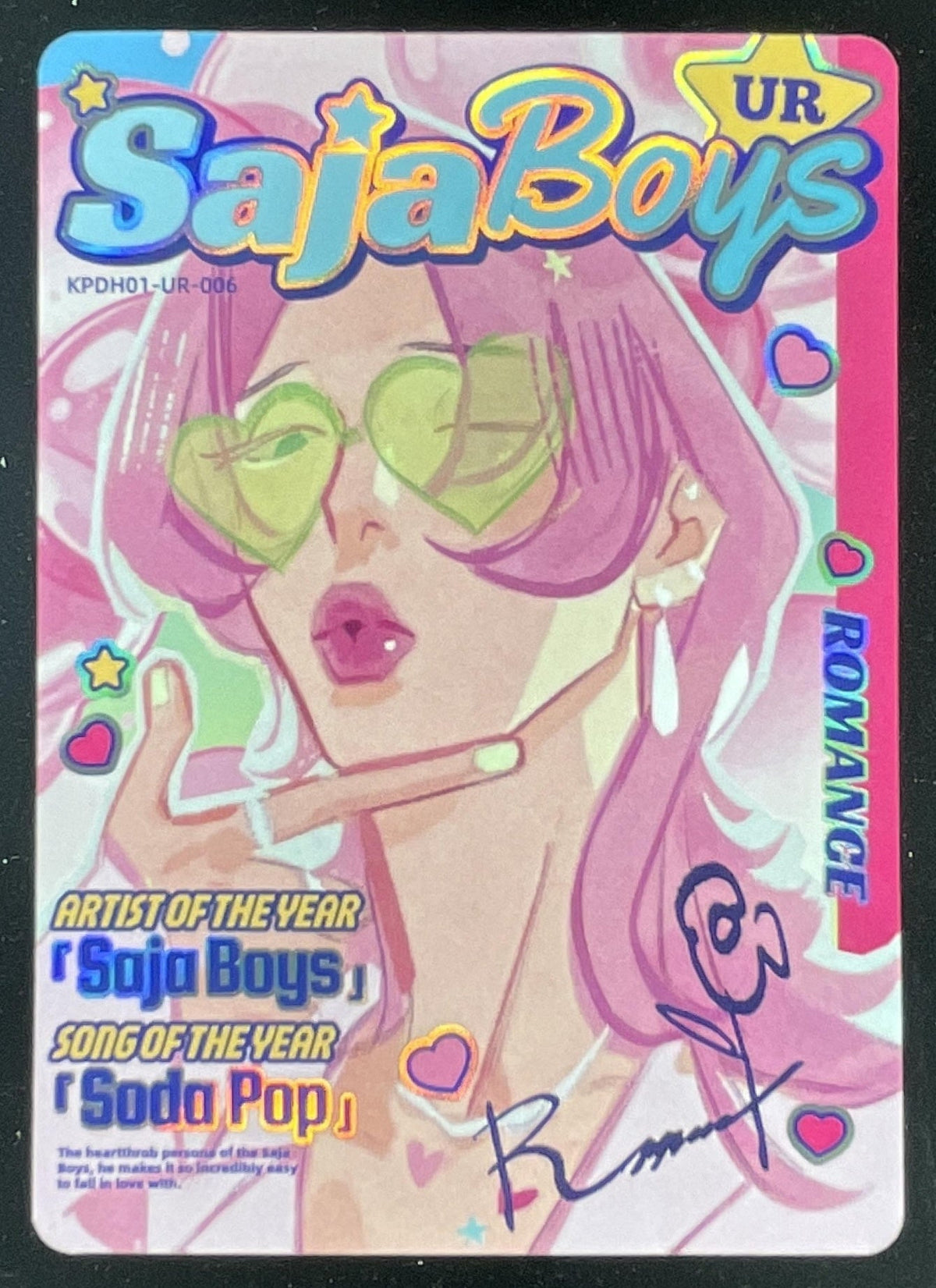KPOP Demon Hunters #KPDH01-UR-006 Romance product image 1, provided for visual reference and product detail review