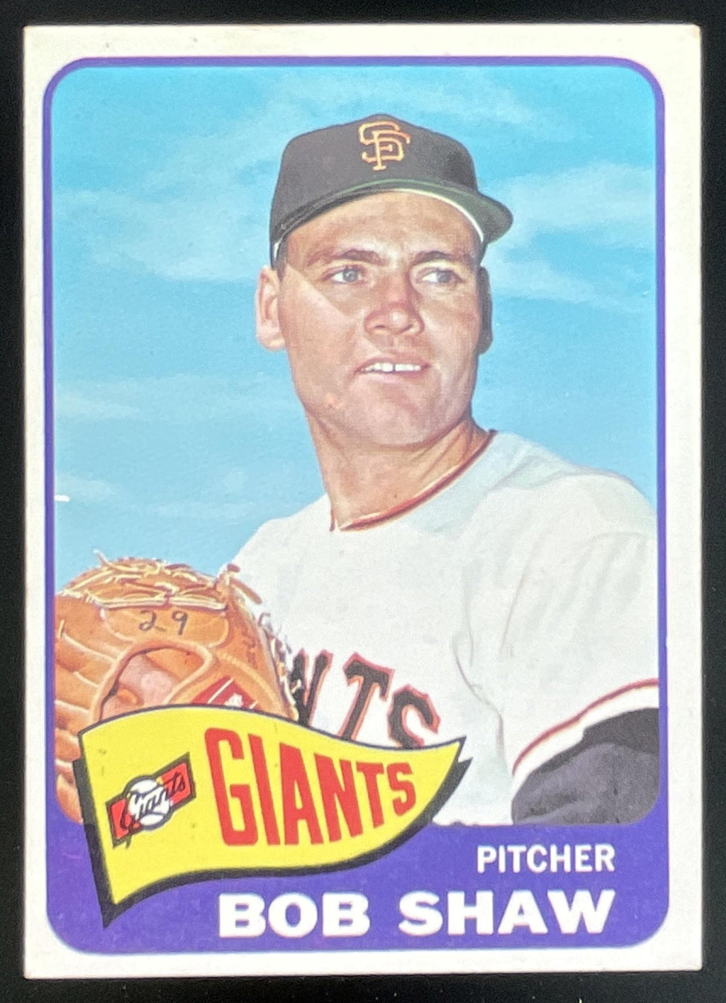 1965 Topps #428 Bob Shaw product image 1, provided for visual reference and product detail review
