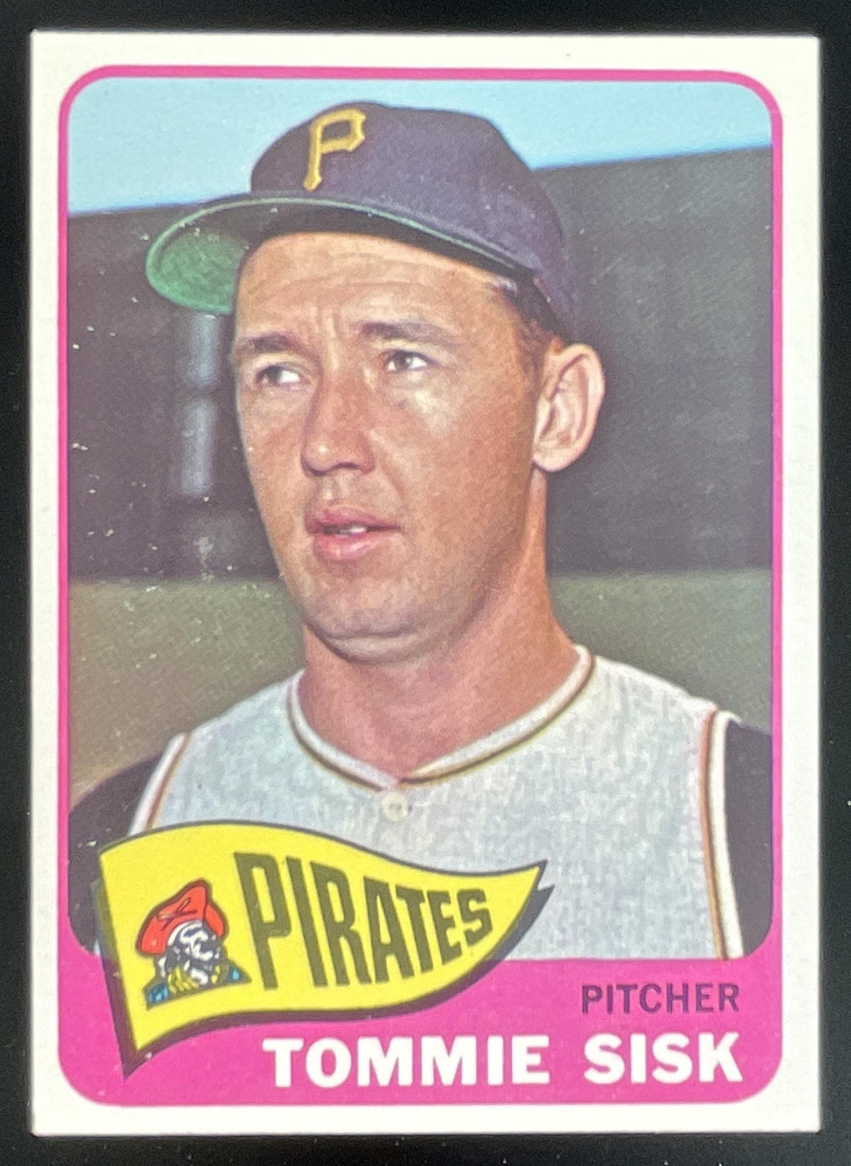1965 Topps #558 Tommie Sisk product image 1, provided for visual reference and product detail review