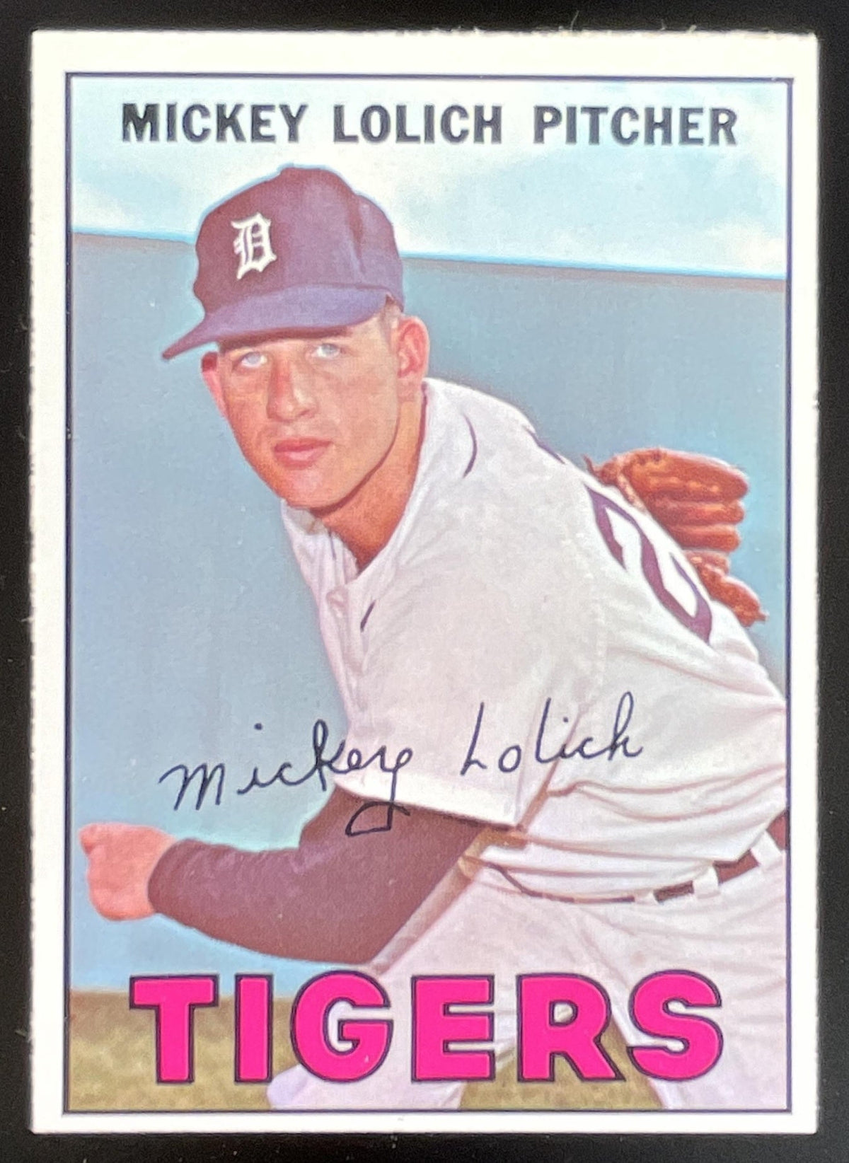1967 Topps #88 Mickey Lolich product image 1, provided for visual reference and product detail review