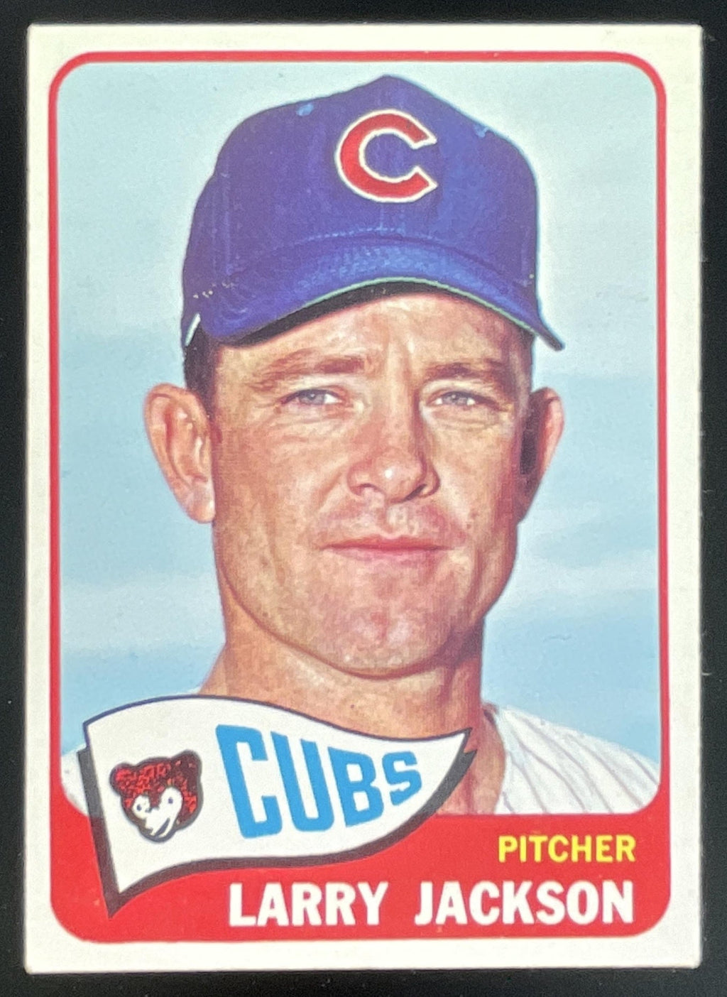 1965 Topps #420 Larry Jackson product image 1, provided for visual reference and product detail review