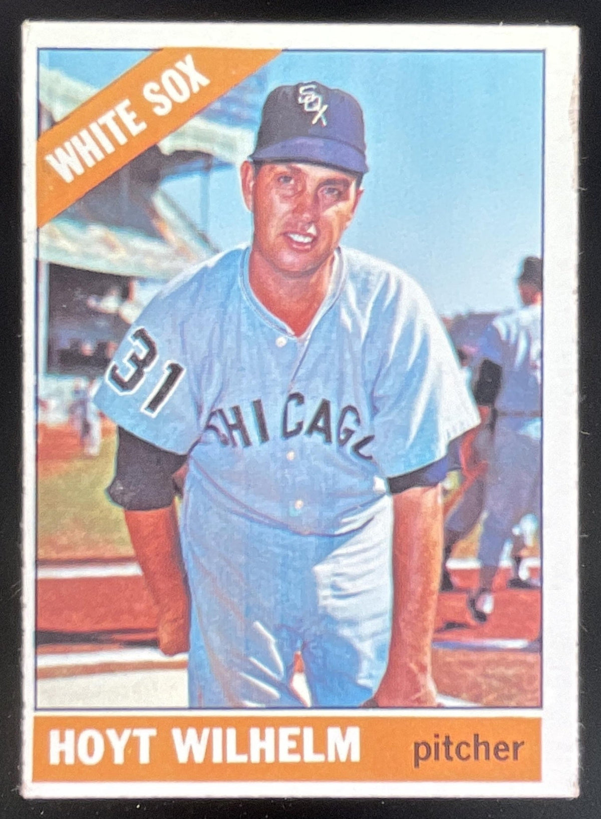 1966 Topps #510 Hoyt Wilhelm product image 1, provided for visual reference and product detail review