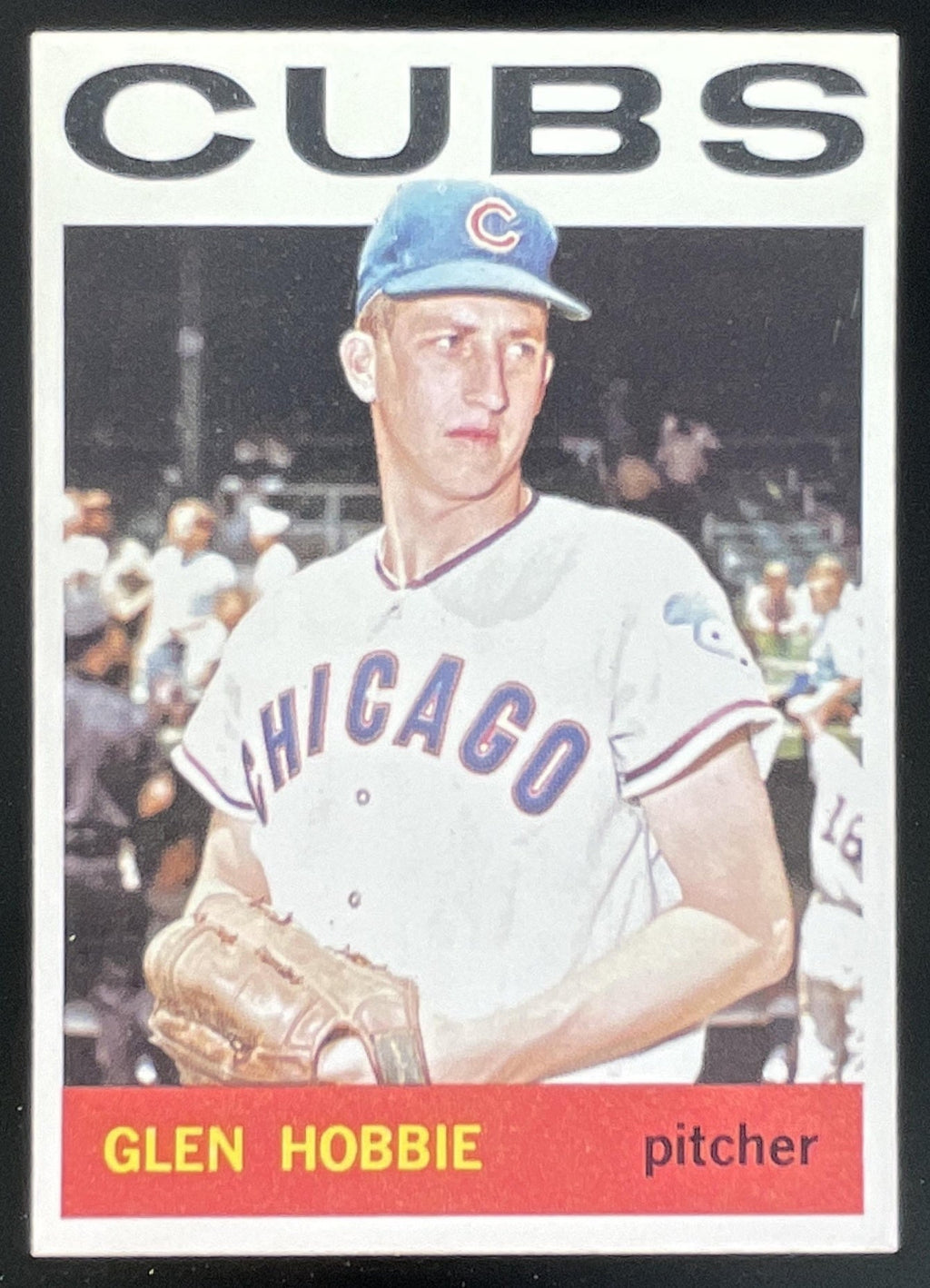 1964 Topps #578 Glen Hobbie product image 1, provided for visual reference and product detail review