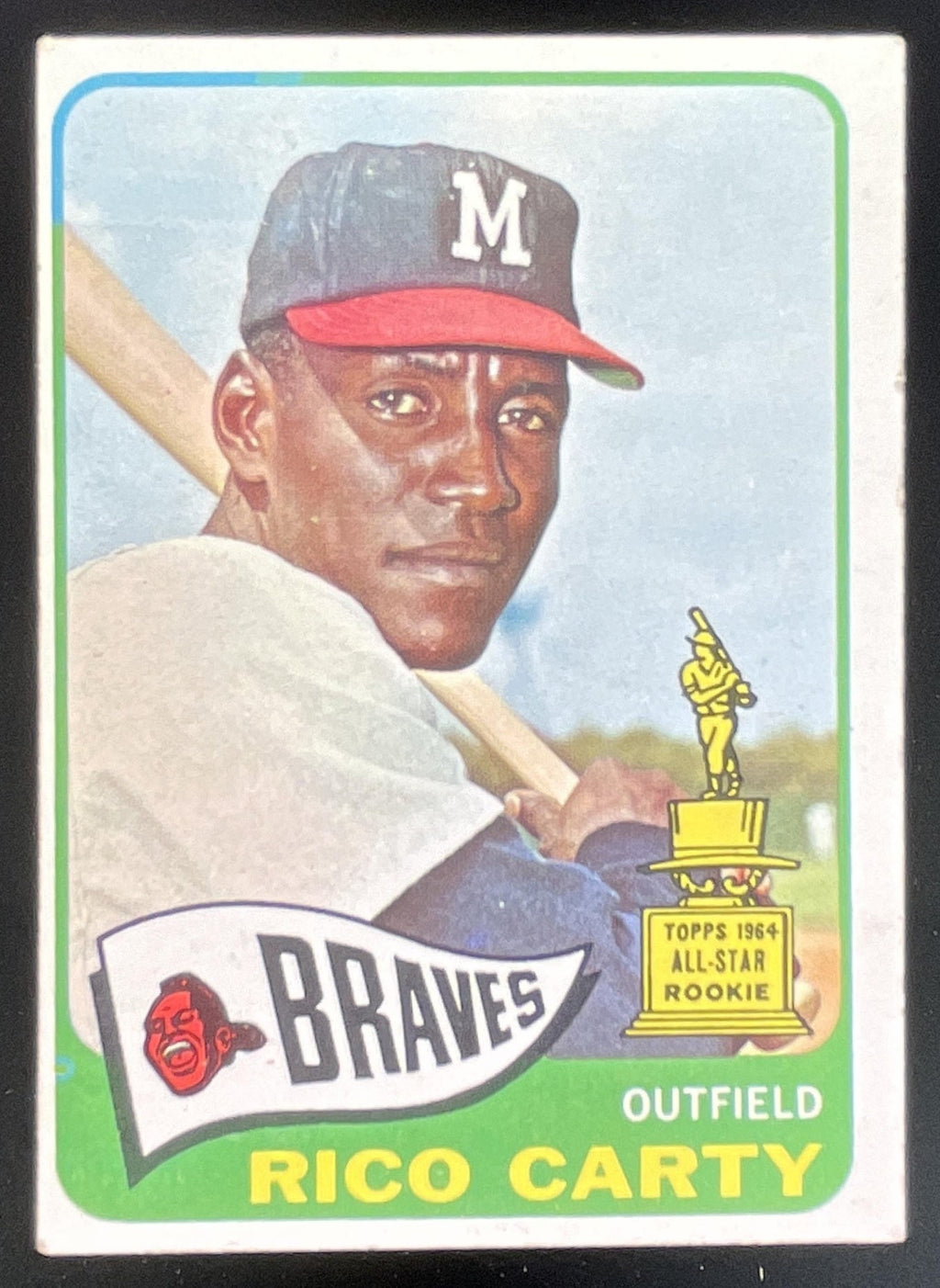 1965 Topps #305 Rico Carty product image 1, provided for visual reference and product detail review