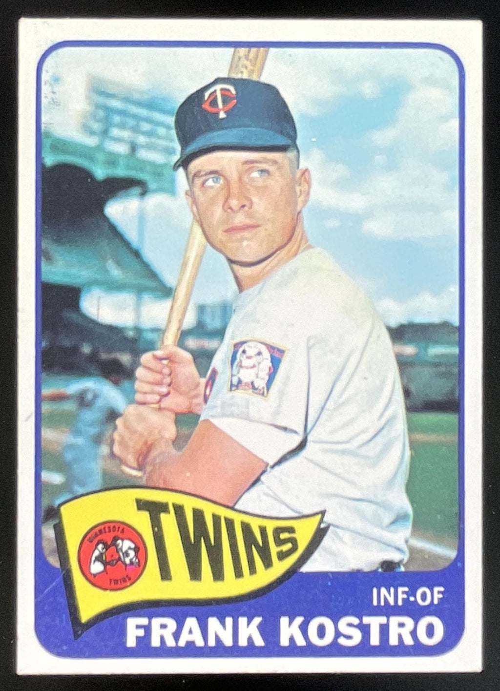 1965 Topps #459 Frank Kostro product image 1, provided for visual reference and product detail review