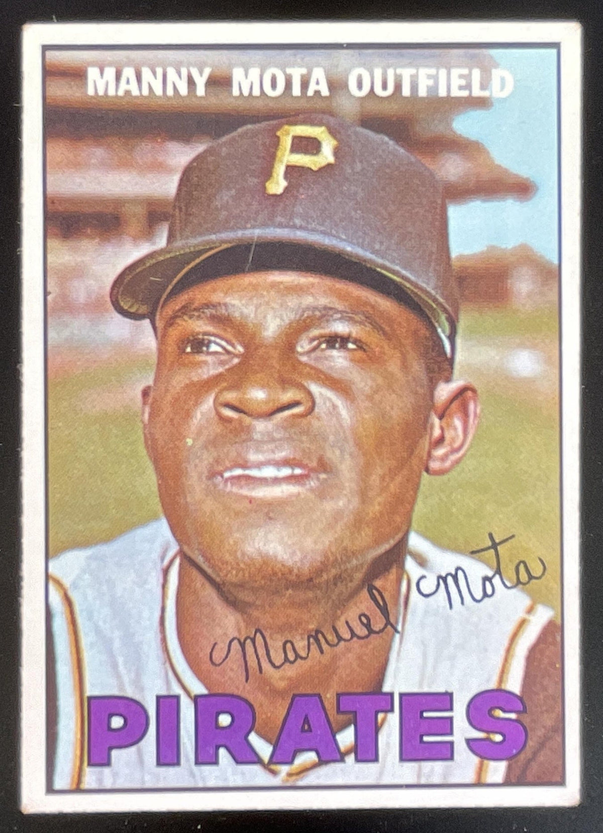 1967 Topps #66 Manny Mota product image 1, provided for visual reference and product detail review
