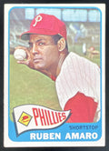 1965 Topps #419 Ruben Amaro product image 1, provided for visual reference and product detail review
