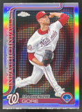 2025 Topps Chrome LogoFractor Lightboard Logo Variation #160 MacKenzie Gore product image 1, provided for visual reference