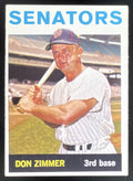1964 Topps #134 Don Zimmer product image 1, provided for visual reference and product detail review