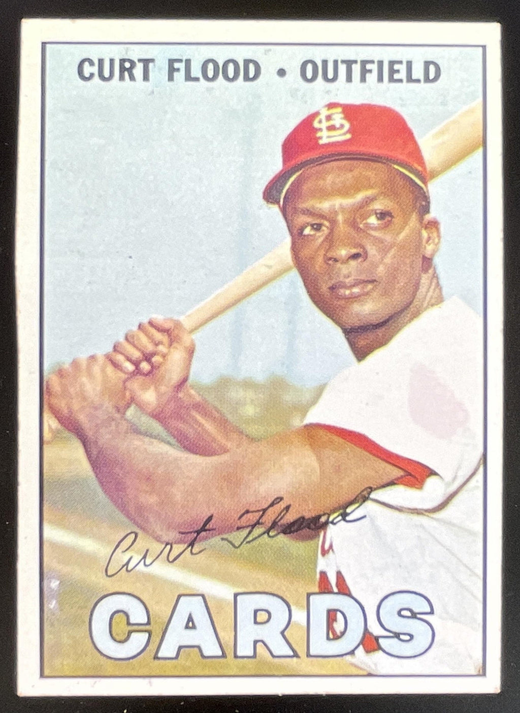 1967 Topps #245 Curt Flood product image 1, provided for visual reference and product detail review