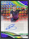 2025 Topps Chrome I Purple Geometric #CA-ZBS Zizou Bergs Auto /10 product image 1, provided for visual reference and product