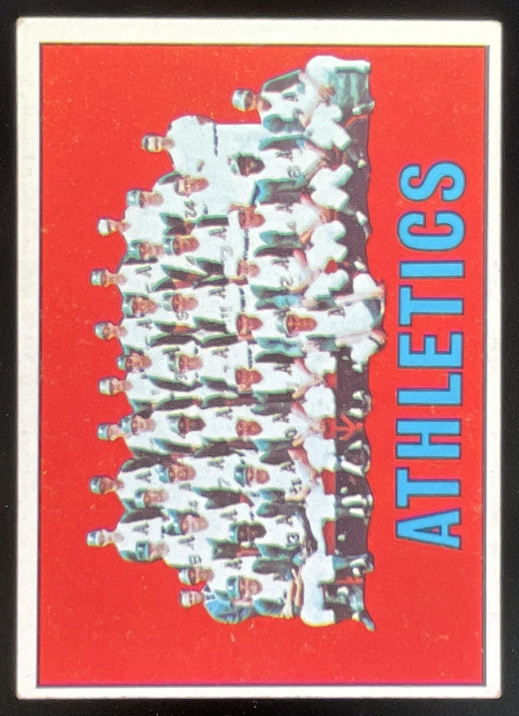 1967 Topps #262 Kansas City Athletics product image 1, provided for visual reference and product detail review
