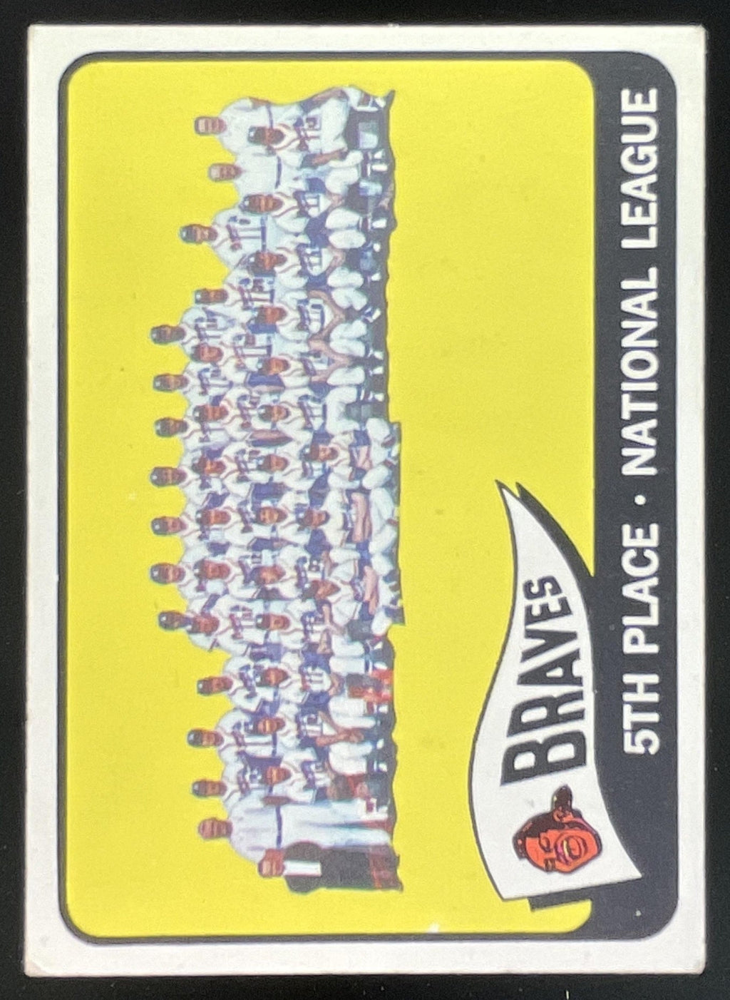 1965 Topps #426 Milwaukee Braves product image 1, provided for visual reference and product detail review
