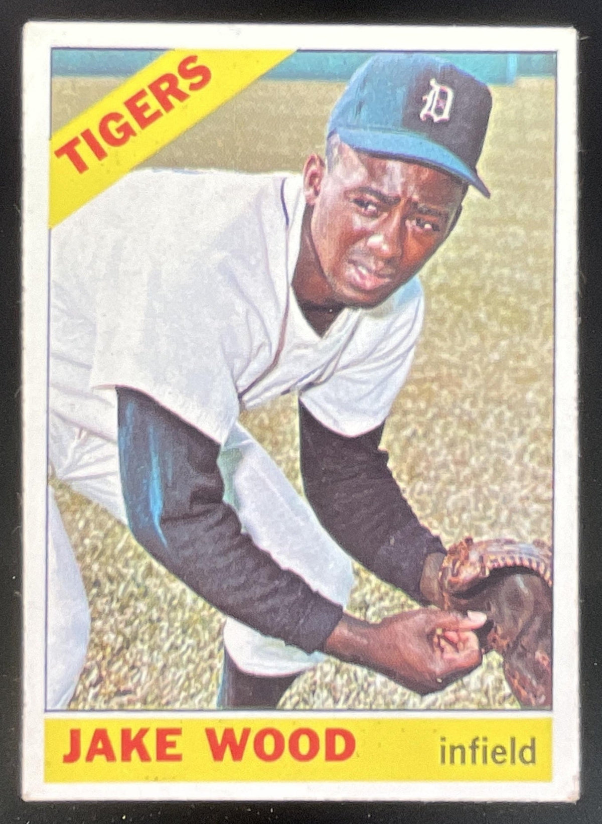 1966 Topps #509 Jake Wood product image 1, provided for visual reference and product detail review