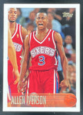 1996-97 Topps #171 Allen Iverson RC product image 1, provided for visual reference and product detail review