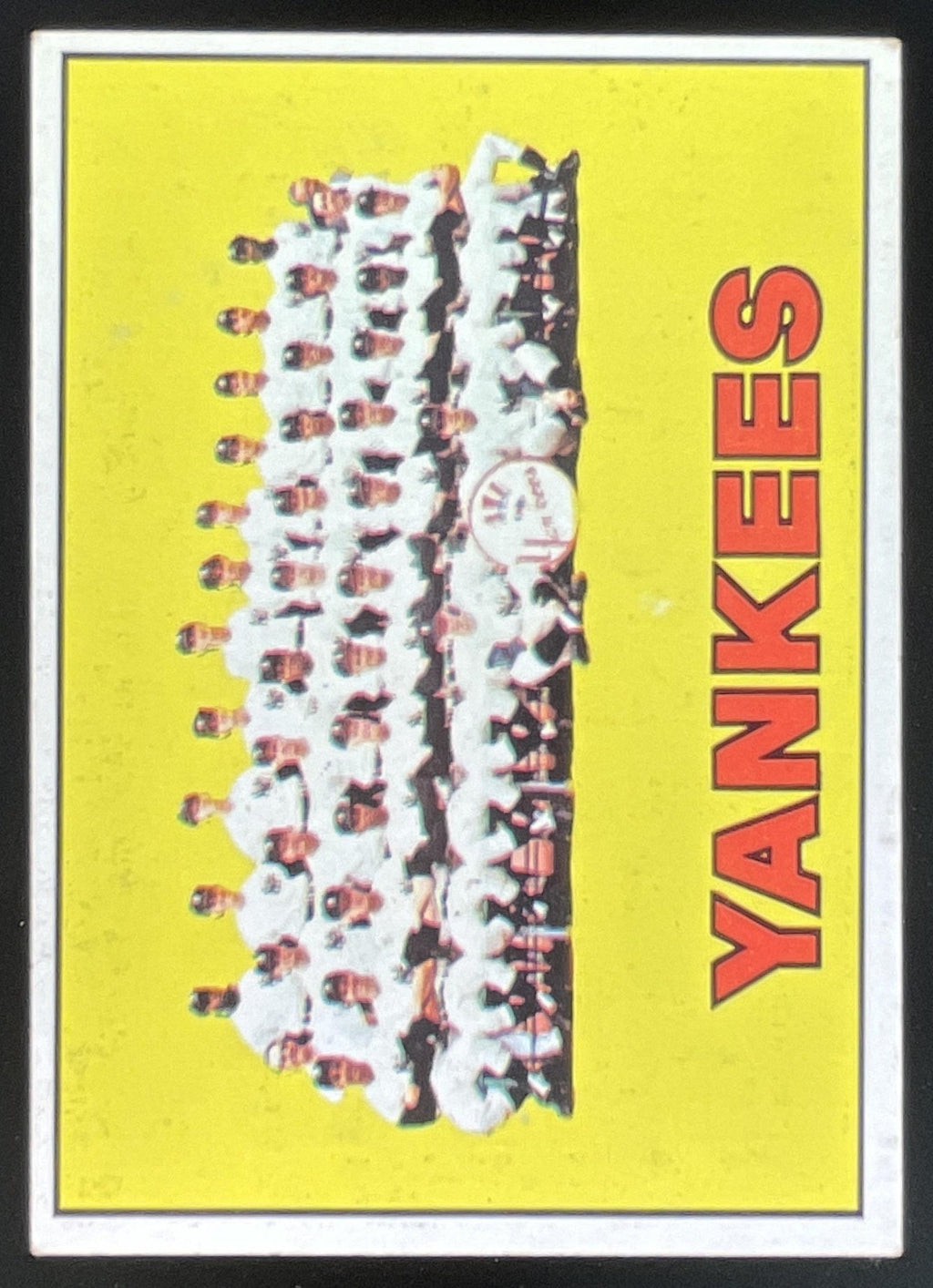 1967 Topps #131 New York Yankees product image 1, provided for visual reference and product detail review