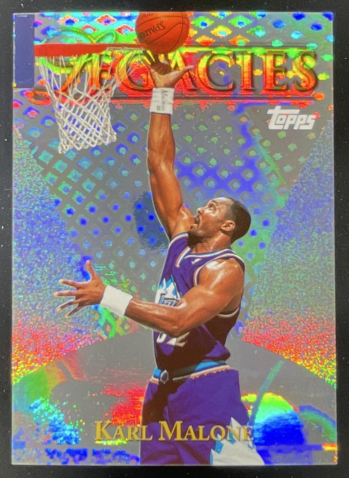 1998-99 Topps Legacies #L8 Karl Malone product image 1, provided for visual reference and product detail review