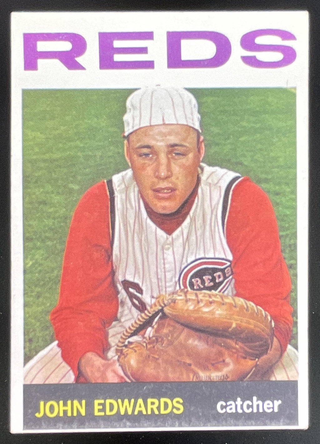 1964 Topps #507 John Edwards product image 1, provided for visual reference and product detail review