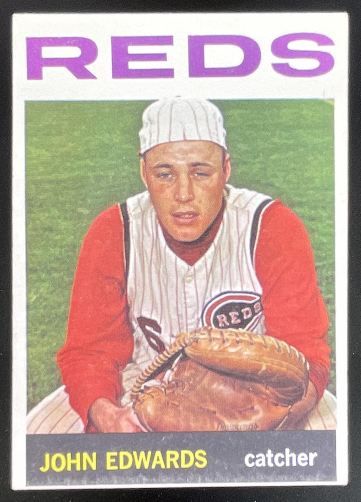 1964 Topps #507 John Edwards product image 1, provided for visual reference and product detail review